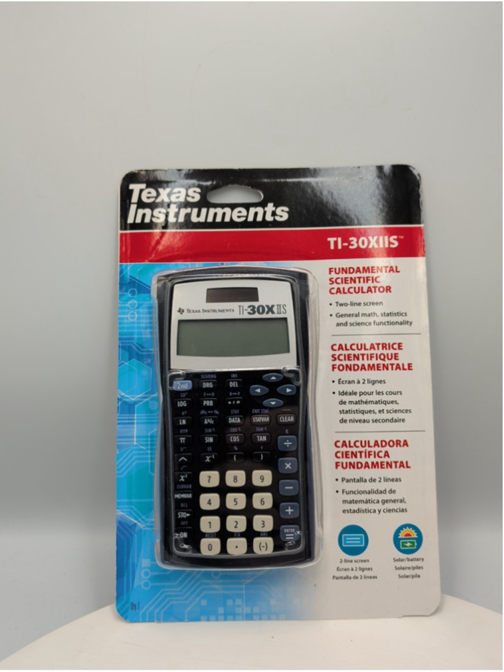 New Texas Instruments TI-30XIIS Scientific Calculator Sealed Office School